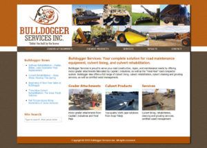 Bulldogger Services website created by Confluence Collaborative