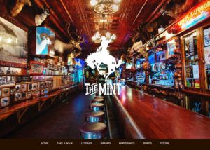 Mint Bar website created by Confluence Collaborative