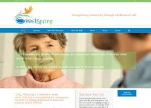 Wellspring website created by Confluence Collaborative